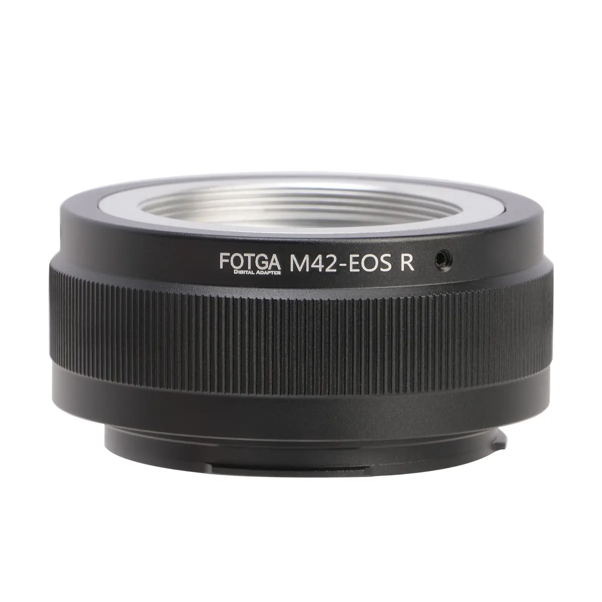 FocusFoto M42 Screw Lens to Canon EOS R Mount Adapter Ring | Full Metal, Manual Focus - main product image