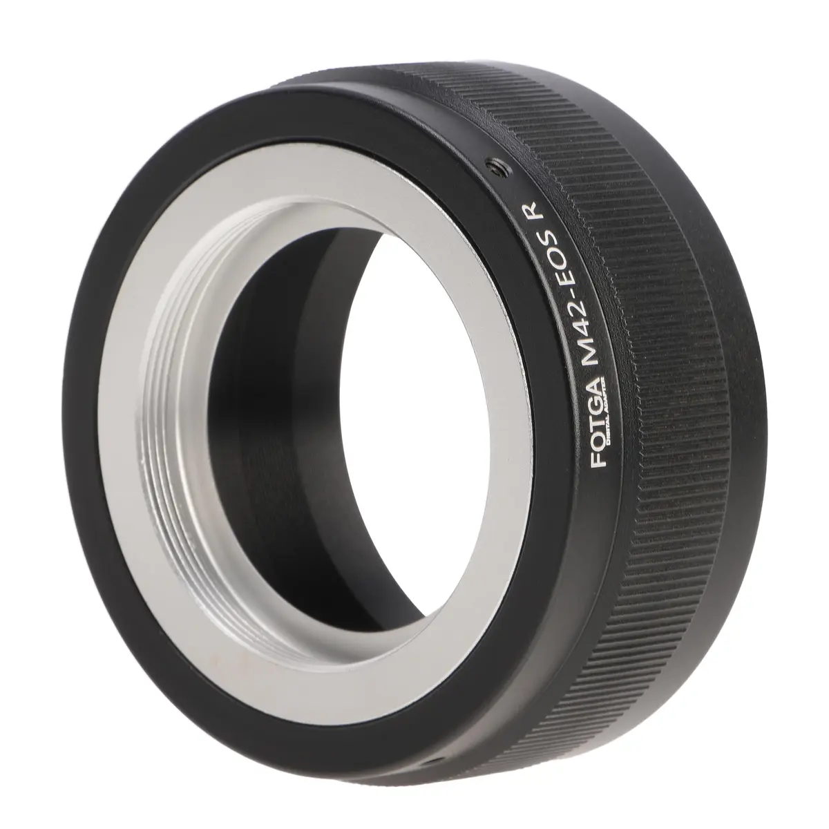 FocusFoto M42 Screw Lens to Canon EOS R Mount Adapter Ring | Full Metal, Manual Focus - view 5