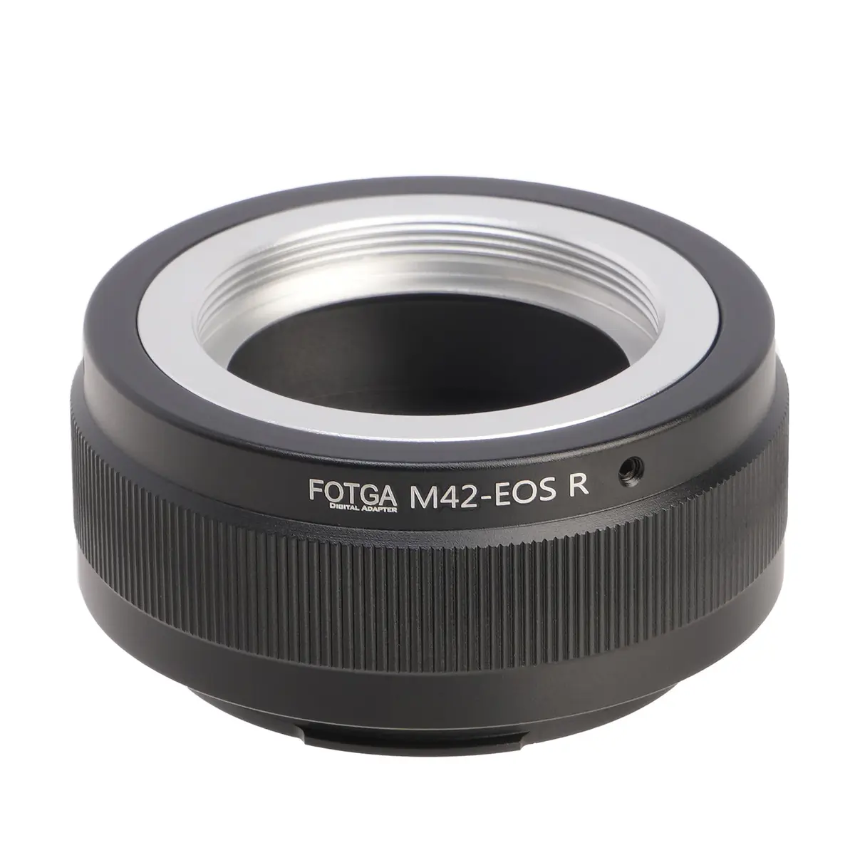FocusFoto M42 Screw Lens to Canon EOS R Mount Adapter Ring | Full Metal, Manual Focus - view 2