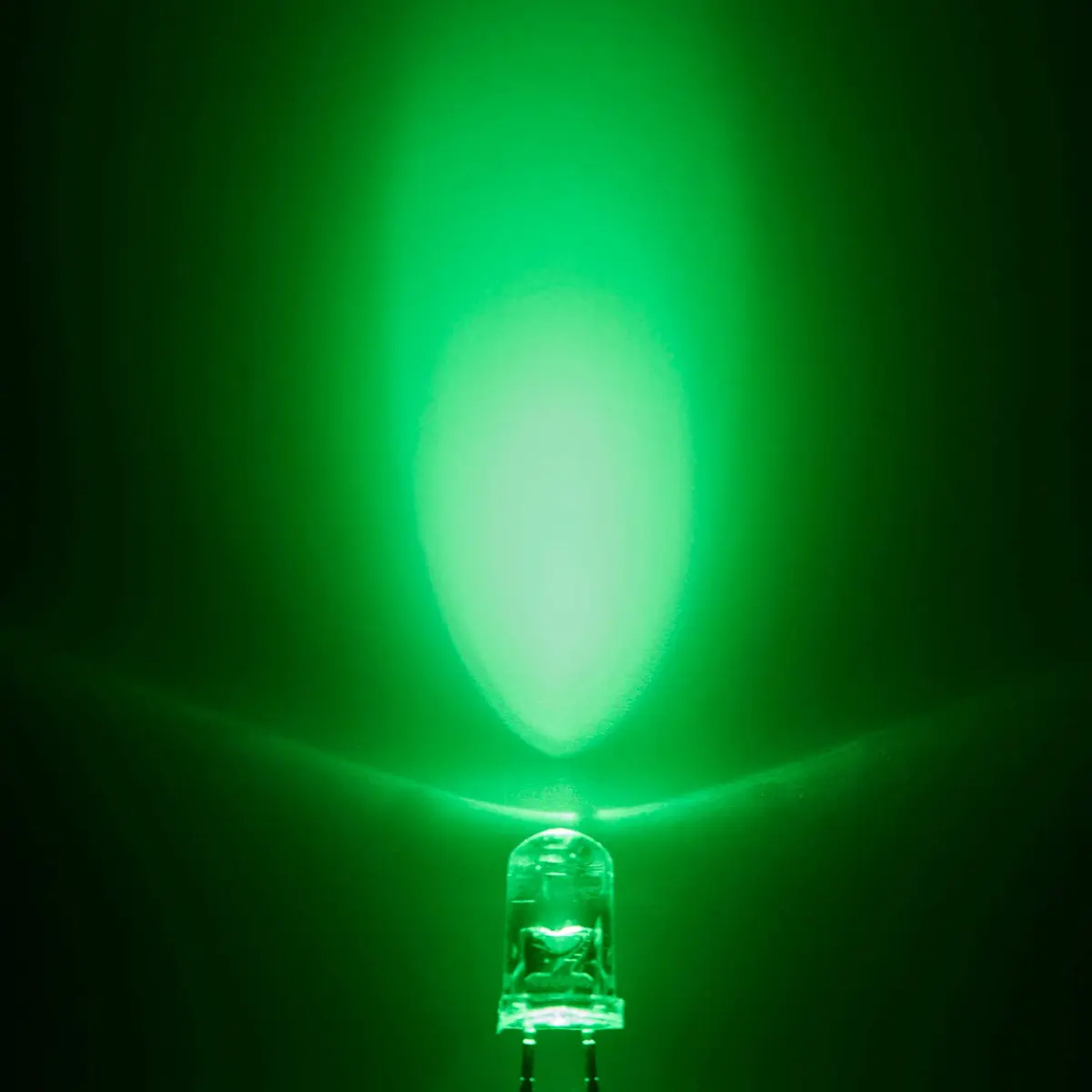 CHANZON 20 pcs Pre-Wired 5mm Green LED Diode Lights (DC 12V) | 15000-18000 mcd Ultrabright - view 6