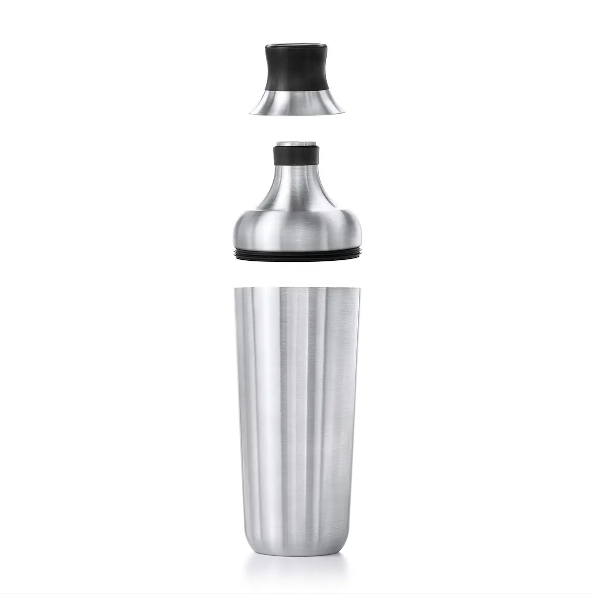 OXO SteeL Cocktail Shaker 24 oz & SteeL Cocktail Strainer | Leak-Proof Stainless Steel Barware - view 2