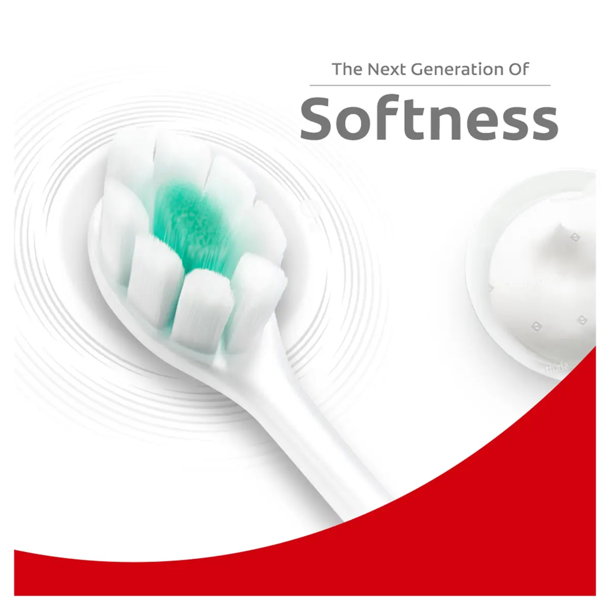 Colgate Gentle UltraFoam Ultra Soft Bristles Manual Toothbrush 2 Count (Pack of 1) | Dentist-Designed for Gentle Clean - view 3