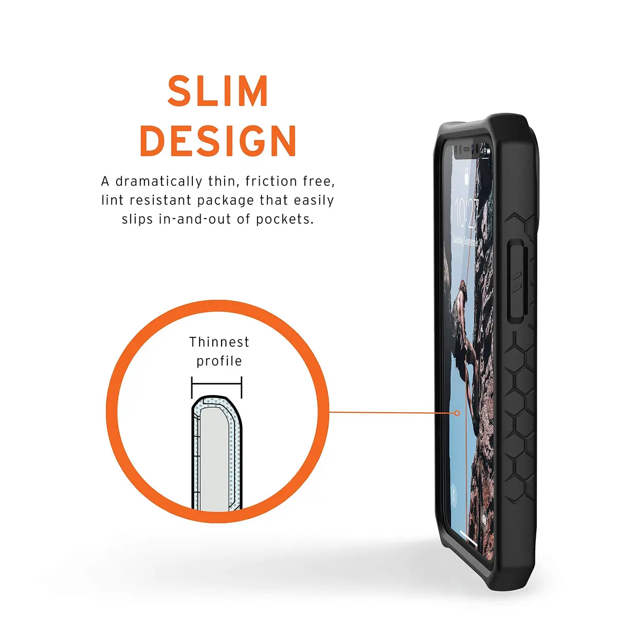 URBAN ARMOR GEAR Monarch Case for iPhone 12 Mini [5.4-inch Screen] | 5-Layer Military Drop Protection - view 6