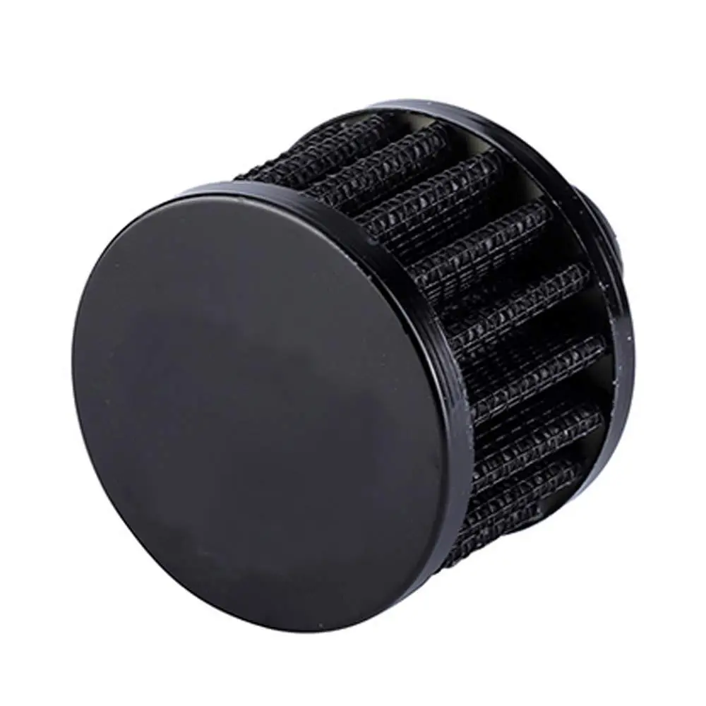 ESUPPORT 12mm Mini Black Universal Car Motor Cone Cold Clean Air Intake Filter Turbo Vent Breather | Improves Horsepower & Gas Mileage - view 6