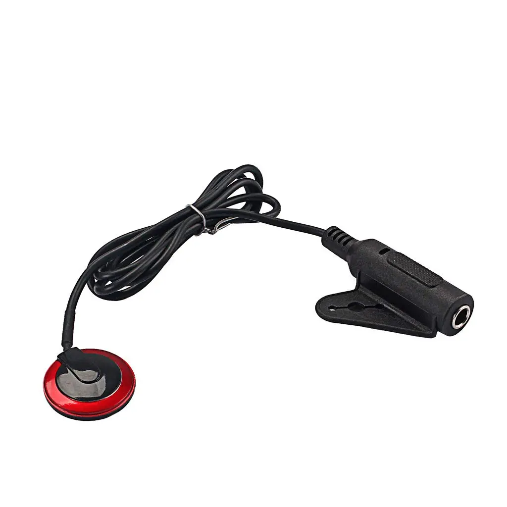Alnicov Piezo Contact Microphone Pickup for Guitar Violin Banjo Mandolin Ukulele | Direct Contact Sound Pickup with 33" Cable - main product image