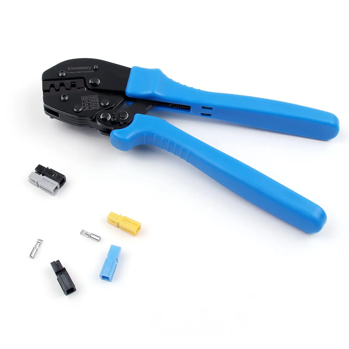 knoweasy Powerpole Crimper, Amp Crimp Tool for 15, 30, 45 Amp Connectors | Versatile Power & Automotive Tool - view 6