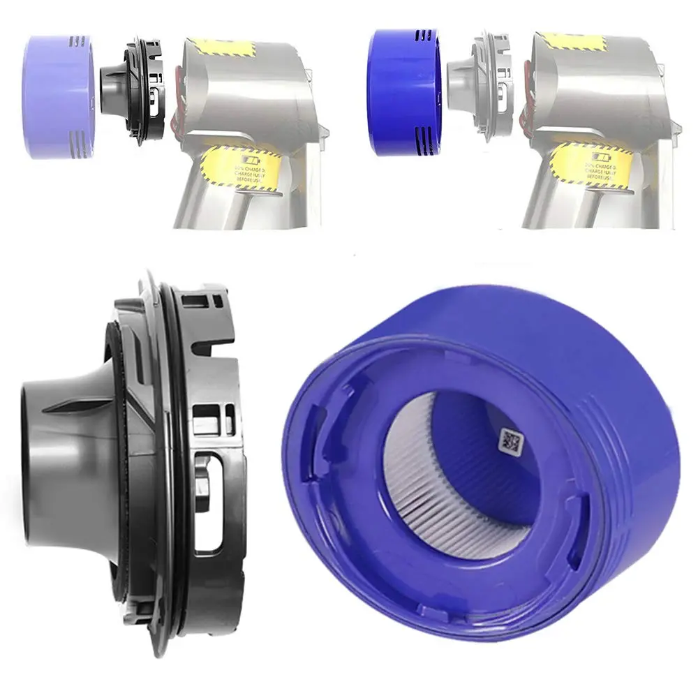 Chuancheng Vacuum Filter & Rear Cover Kit for Dyson V7 V8 | Durable, Reusable, Easy to Install - main product image
