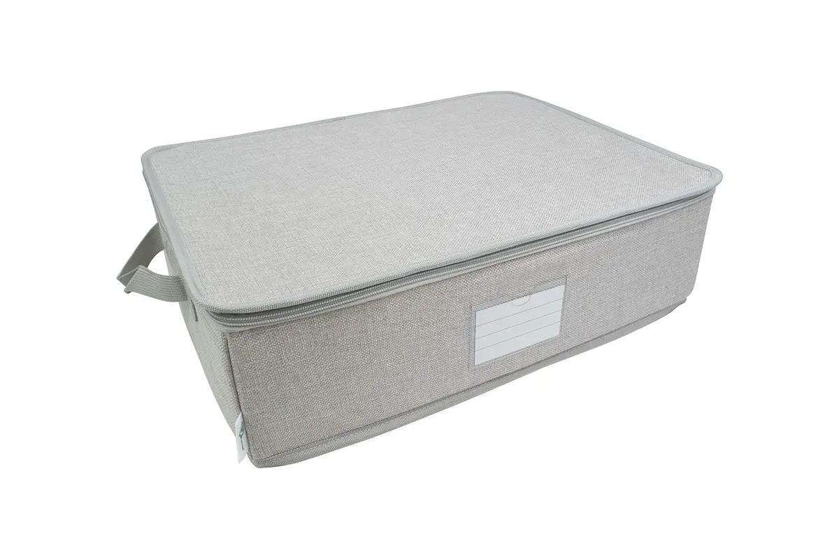 Feltectors Storage Box for Kitchen & Dining | Rust Resistant, 12 Mug Capacity, Felt Material, Custom Style - view 3