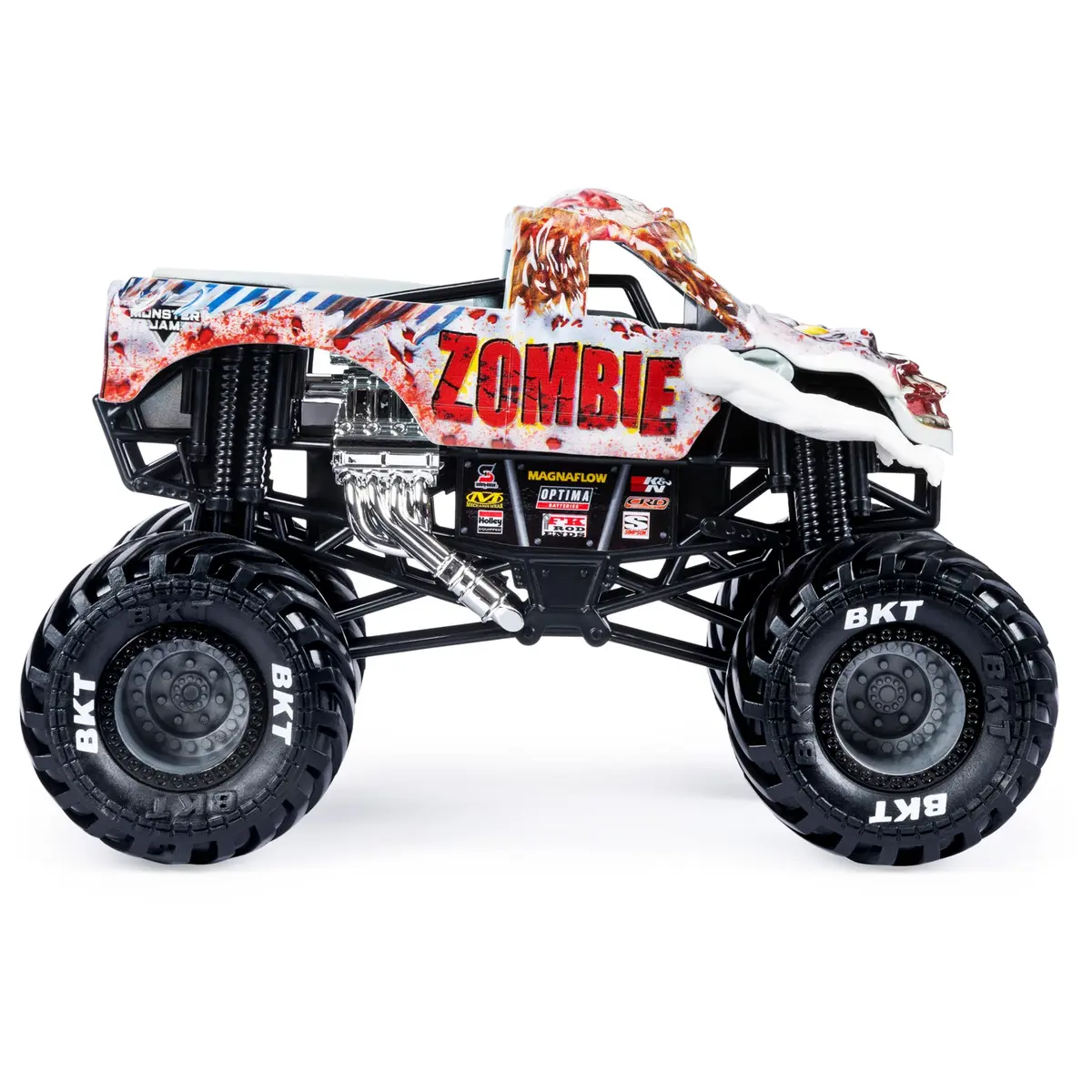 Monster Jam Official Zombie Monster Truck 1:24 Scale Die-Cast Vehicle | Collector Toy for Kids Ages 3+ - view 3