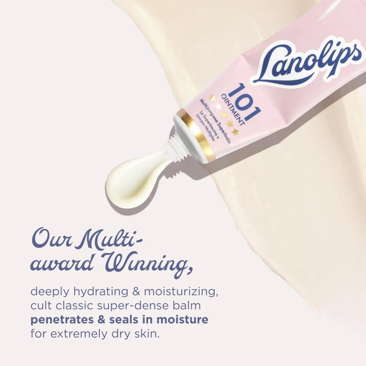Lanolips 101 Multipurpose Ointment Duo 15ml (0.52 oz each) | Pure Lanolin Lip Balm & Skin Healer - view 3