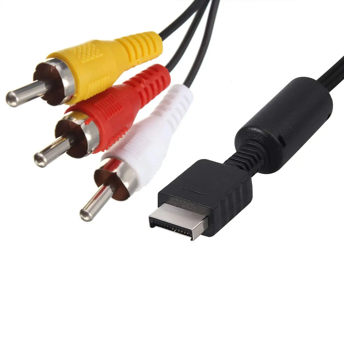 Suncala AV TV RCA Audio Video Cord Cable 6ft (1.8m) for PlayStation PS1, PS2, PS3 | Connects to TVs with RCA Input - view 4