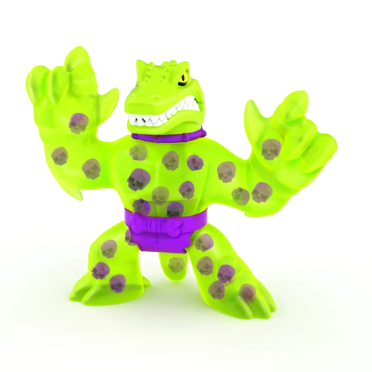 Heroes of Goo Jit Zu Dino X-Ray Stone Age Rampage Versus Pack - Tritops vs Shredz 2 Piece Set | ASTM-Tested Toy Figures - view 6