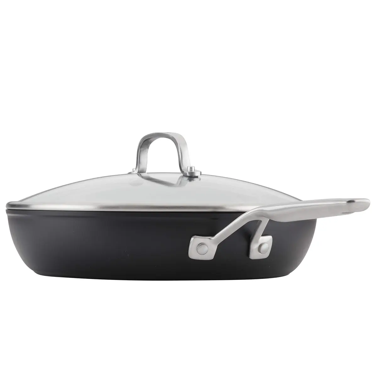 KitchenAid Induction Nonstick Frying Pan with Lid, 30.5 cm (12.25-Inch) | Even Heat for Consistent Results - view 7