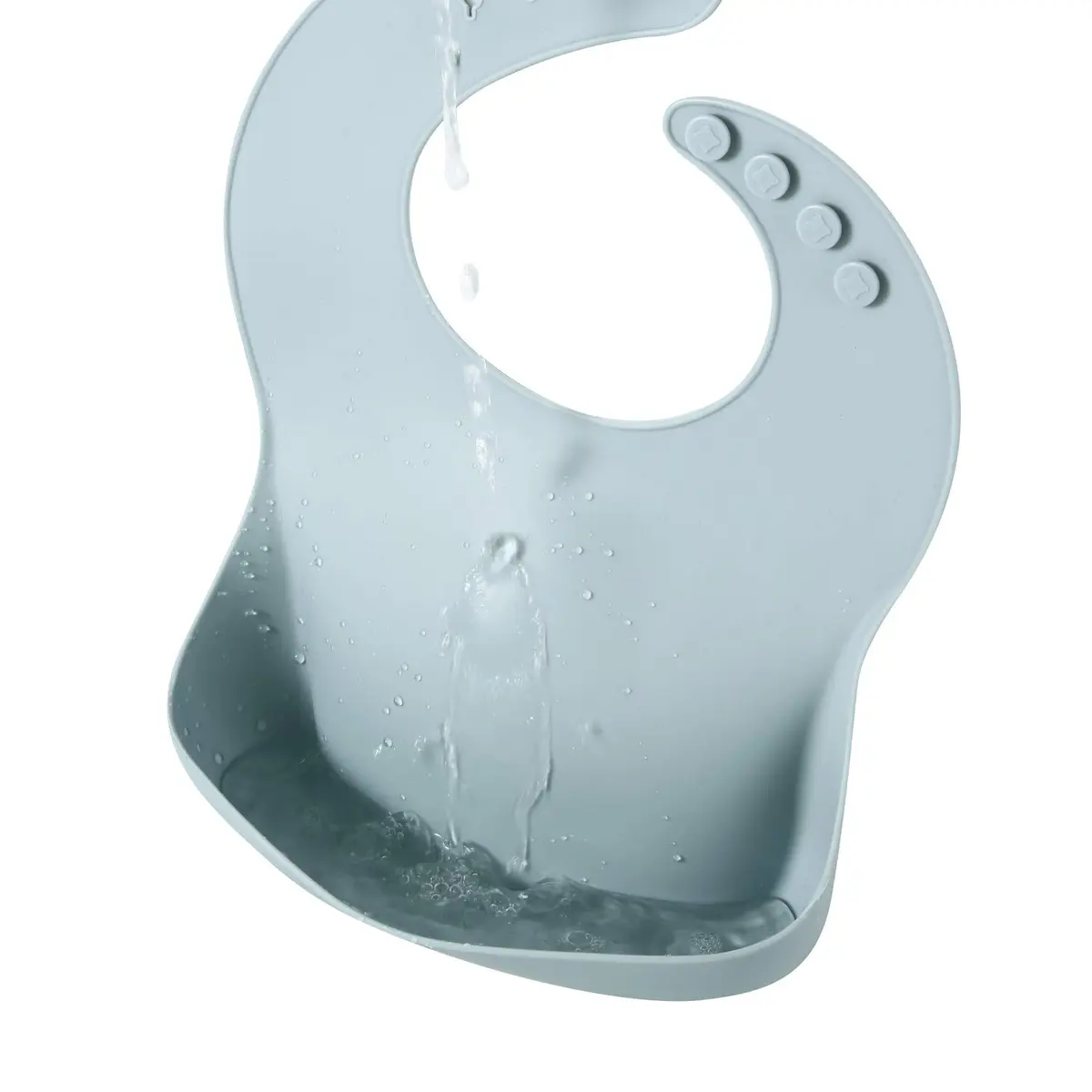 PandaEar Silicone Baby Bibs Set of 3 (25.4cm L x 9.2cm W x 0.48cm H) | Waterproof, Soft, Adjustable Neck for 10-72 Months - view 8