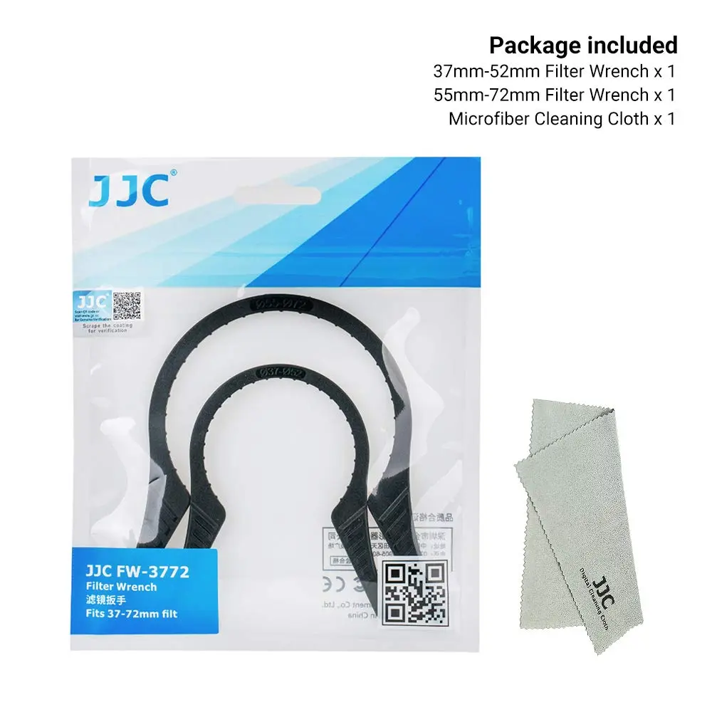 JJC Camera Lens Filter Wrench Kit 2-Pack | Fits 37mm-72mm Lens Threads - view 7