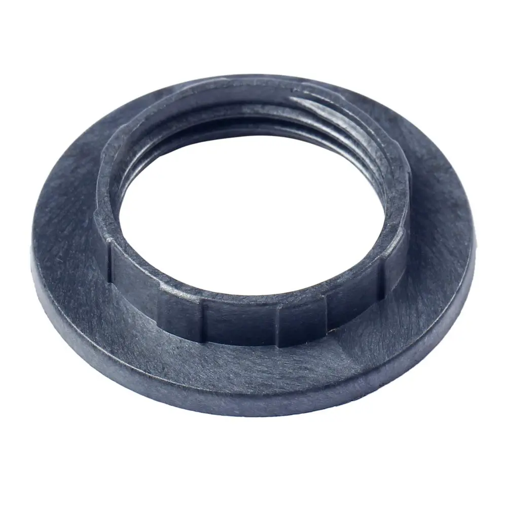 FASTROHY Black Lampshade Collar Ring Adaptor for E14 Bulbs (3-Pack, 44mm Outer Diameter) - view 3