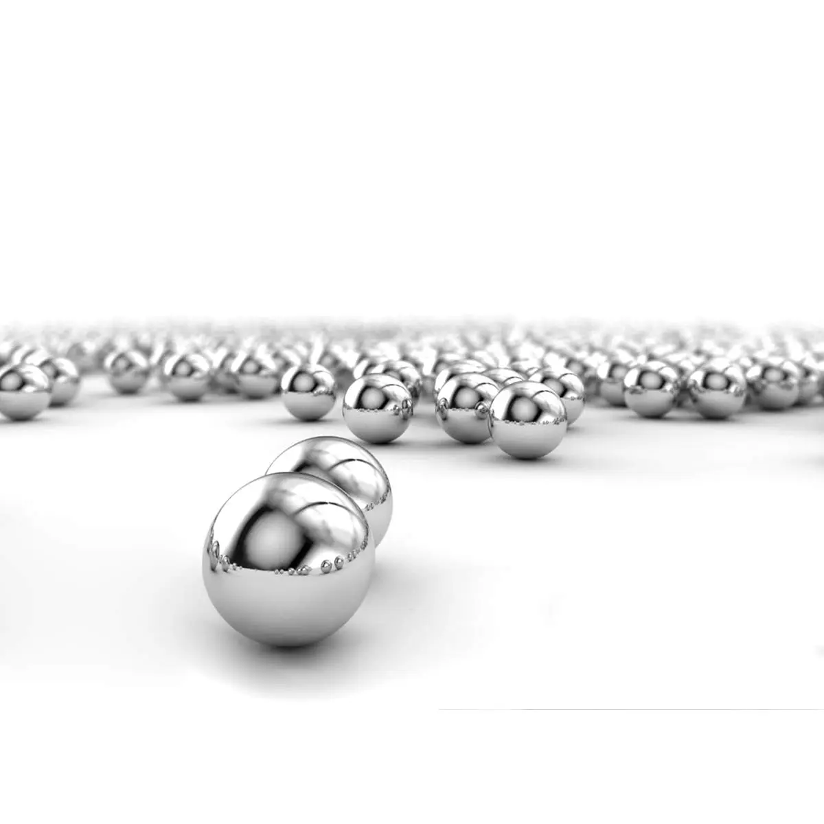 Z QINGZHENG 3/16" AISI 316 Stainless Steel Ball Bearings (100 PCS) | Grade G25 Precision Balls - view 3