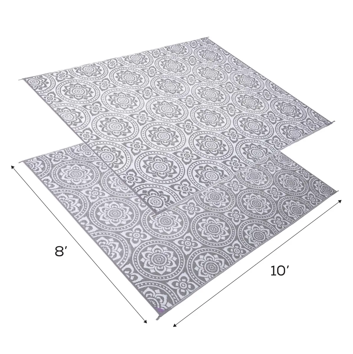Stylish Camping 258106 8ft x 10ft Reversible Mat | UV Resistant, Quick Dry, Outdoor & Indoor Use - view 6