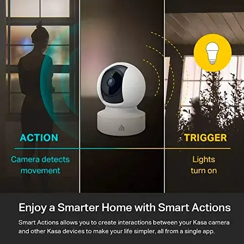 Tapo EC70 Indoor Pan/Tilt Security Camera 1080p HD | Baby & Pet Monitor with Night Vision - view 2