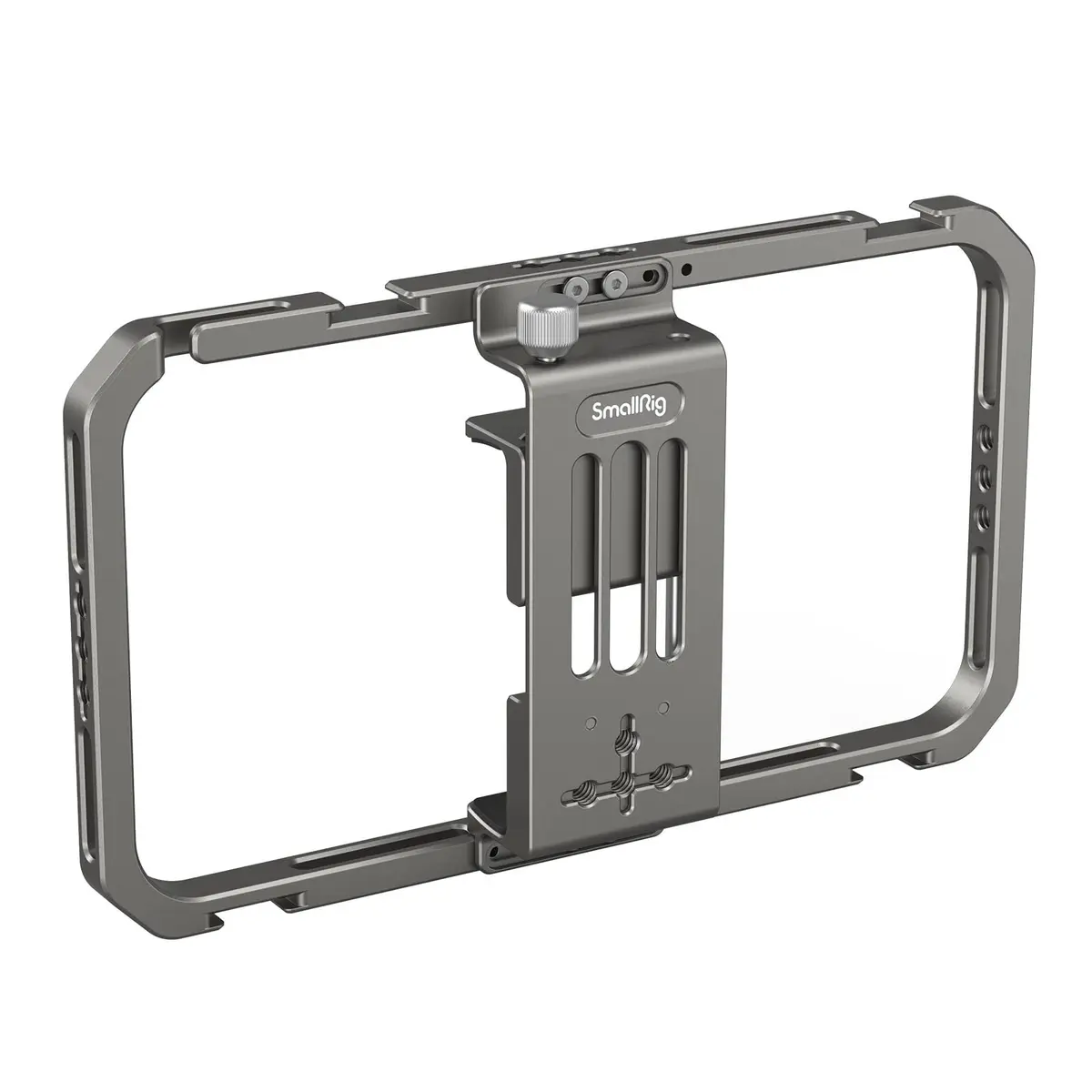 SmallRig Universal Smartphone Video Rig 2791B | Aluminum Alloy Phone Cage with Cold Shoe Mount for Mic/LED, Perfect for Filmmaking/Vlogging - view 7