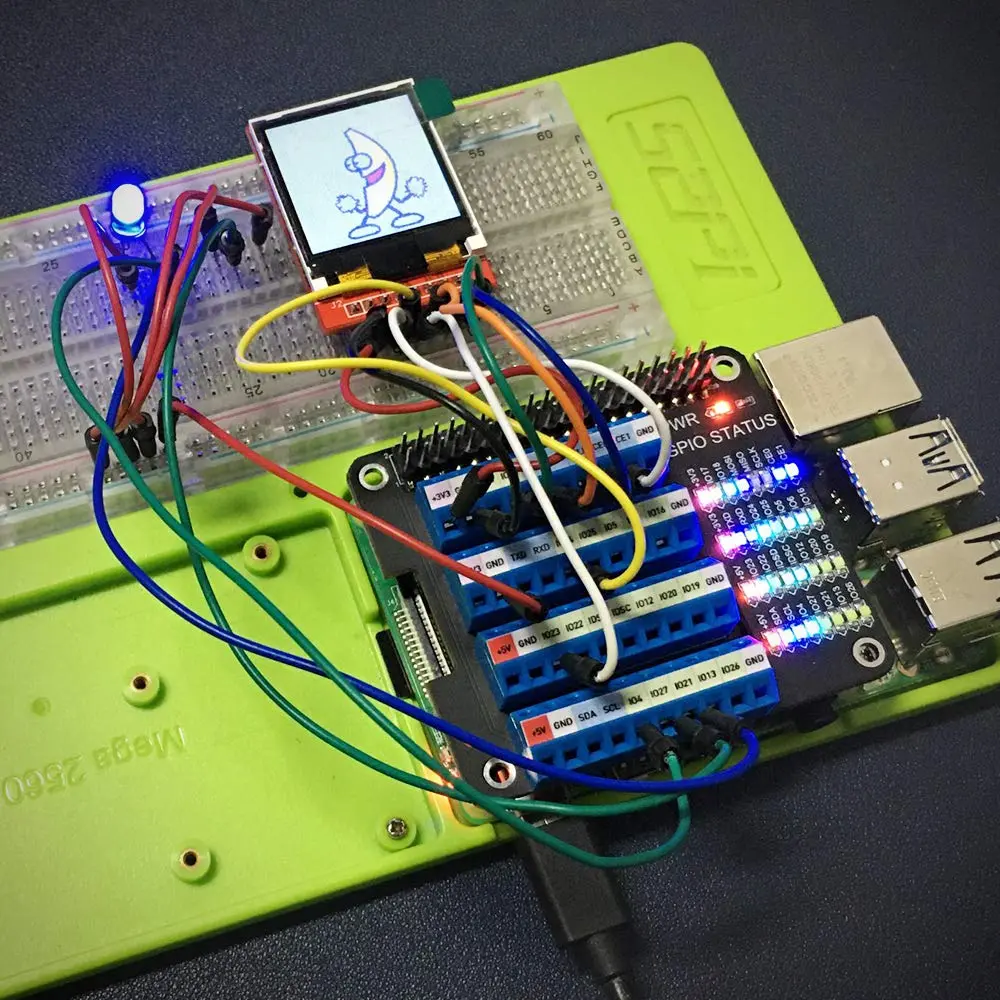 GeeekPi GPIO Screw Terminal Block Breakout Board HAT for Raspberry Pi | GPIO Expansion Module with Status LEDs - view 6