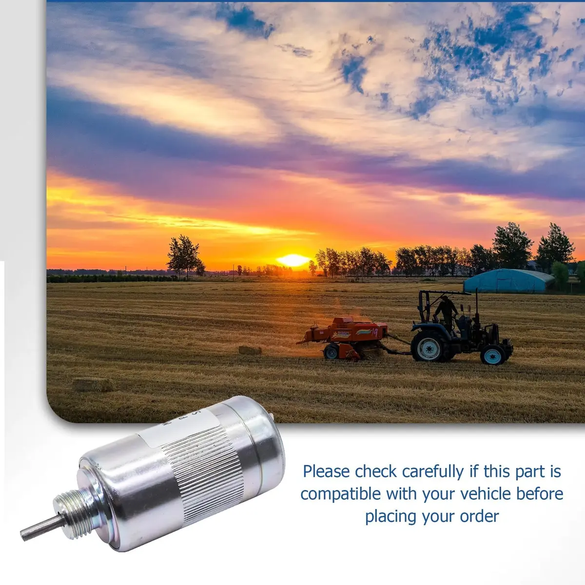 WFLNHB Fuel Shut Off Solenoid 12V | Replacement for Perkins 100 Series & Holland Engines - view 7