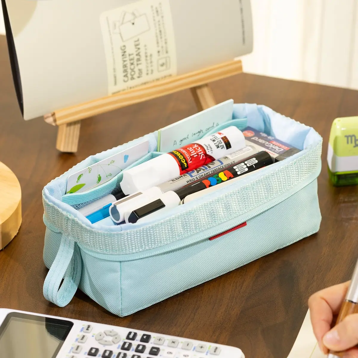 CICIMELON Large Capacity Pencil Case for School & Office | Organize 30-50 Pens & Gadgets - view 2
