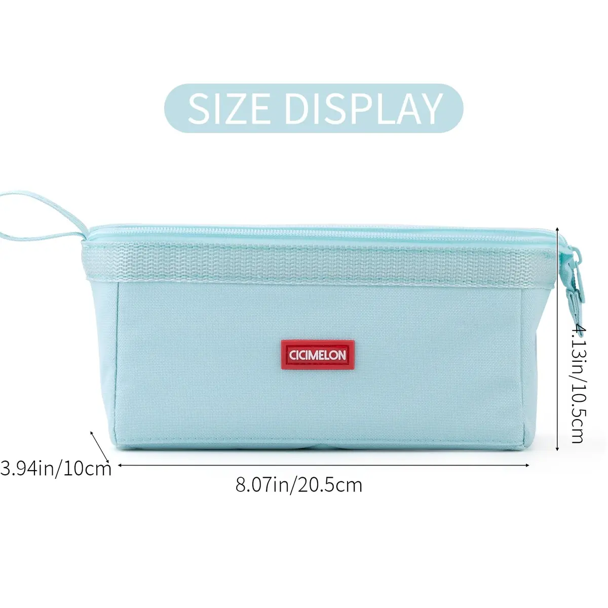 CICIMELON Large Capacity Pencil Case for School & Office | Organize 30-50 Pens & Gadgets - view 3