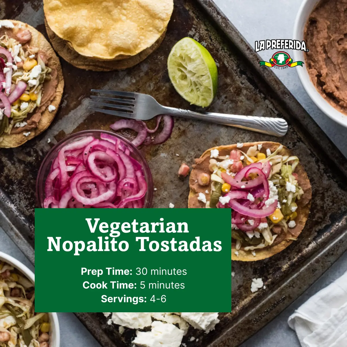 LA PREFERIDA Bean Refried Black Organic 15 oz | Vegan, Kosher, Fat-Free - view 8