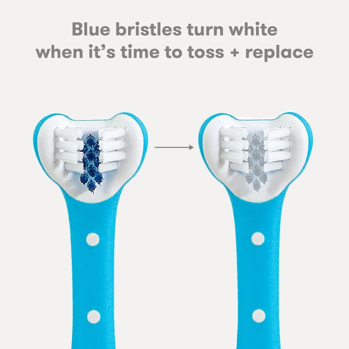 Frida Triple-Angle Toothhugger Toddler Toothbrush | Cleans All Sides, 2+ Years, Blue - view 6
