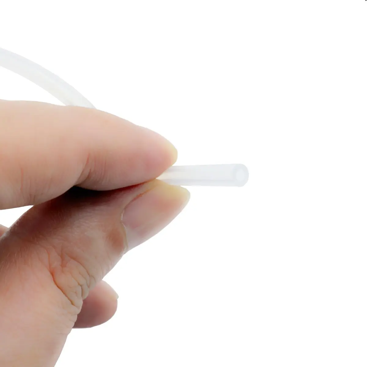 QJZXUEZHEN Silicone Tube 2mm ID x 4mm OD | Clear Flexible Silicone Rubber Tubing for Liquids & Gases in India - view 3