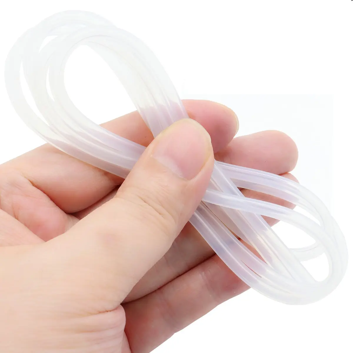 QJZXUEZHEN Silicone Tube 2mm ID x 4mm OD | Clear Flexible Silicone Rubber Tubing for Liquids & Gases in India - view 4