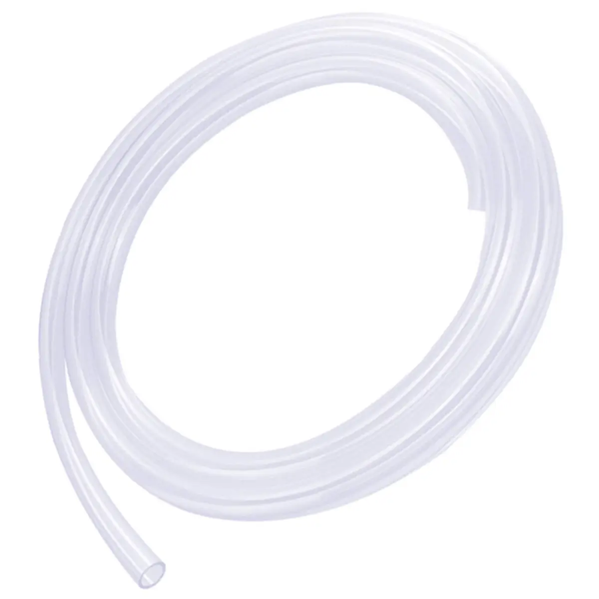 QJZXUEZHEN Silicone Tube 6mm ID x 10mm OD | Clear Flexible Rubber Water & Air Hose, 1m - main product image