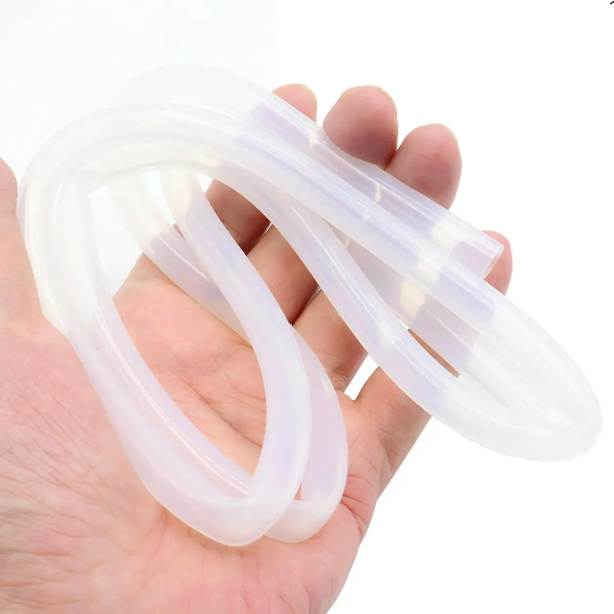 QJZXUEZHEN Silicone Tube 6mm ID x 10mm OD | Clear Flexible Rubber Water & Air Hose, 1m - view 5