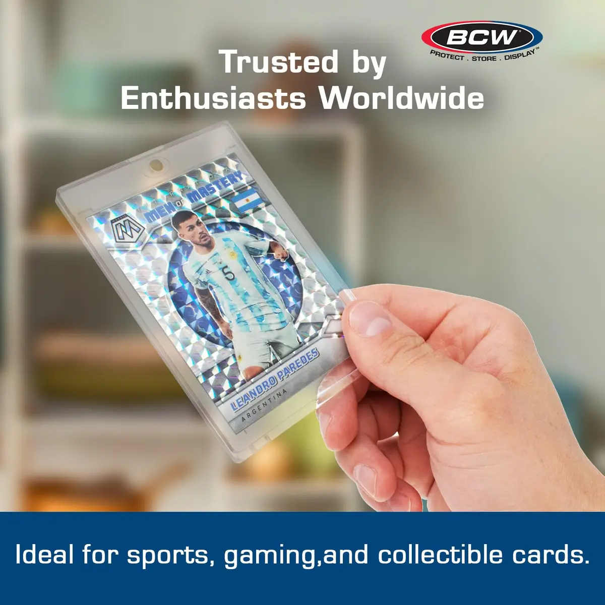 BCW 35 Pt Magnetic Card Holders with UV Protection, 10 Count | Standard Trading Cards - view 5