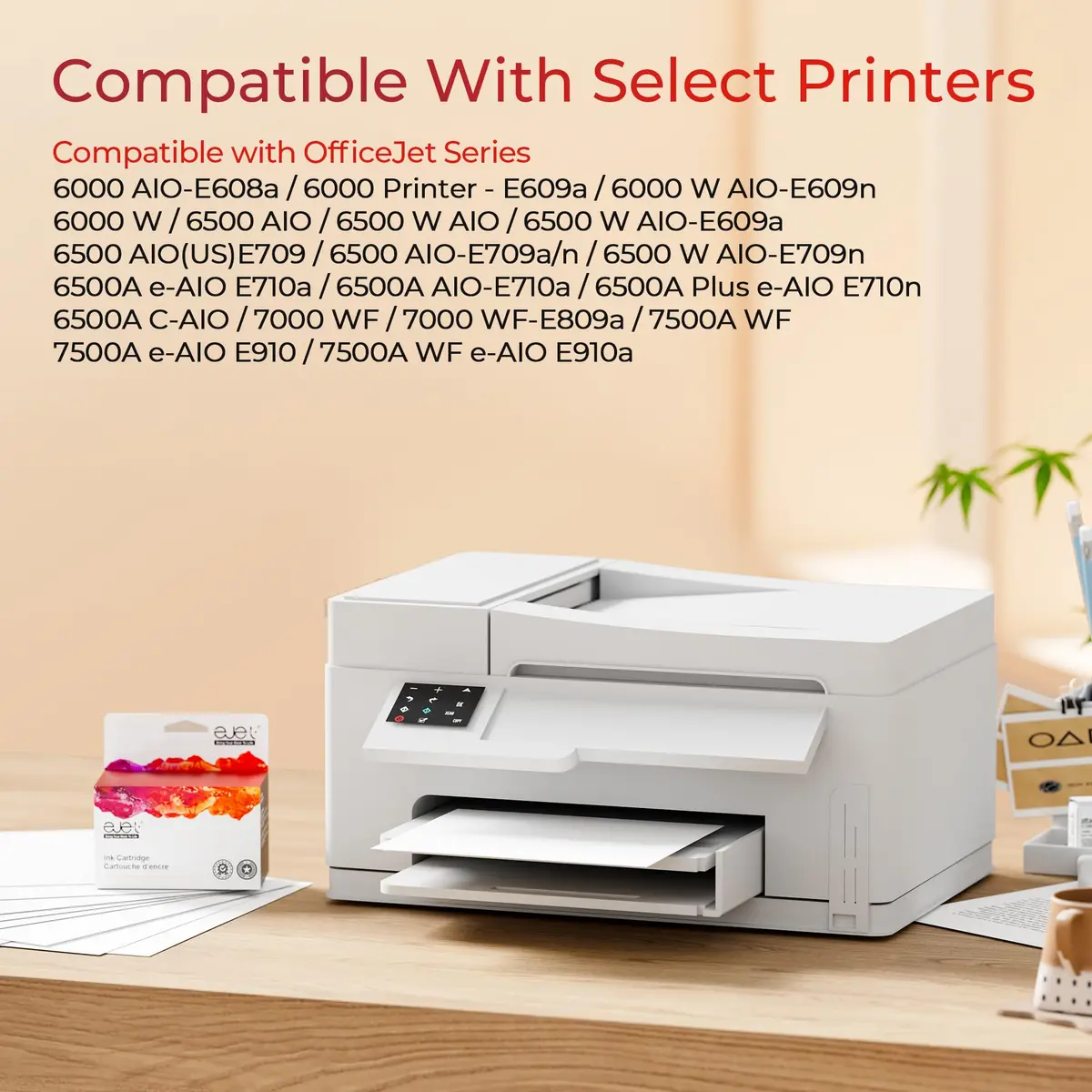 ejet 920XL Ink Cartridges Combo Pack for HP 920XL | High Page Yield & Compatible with Officejet 6500 - view 2