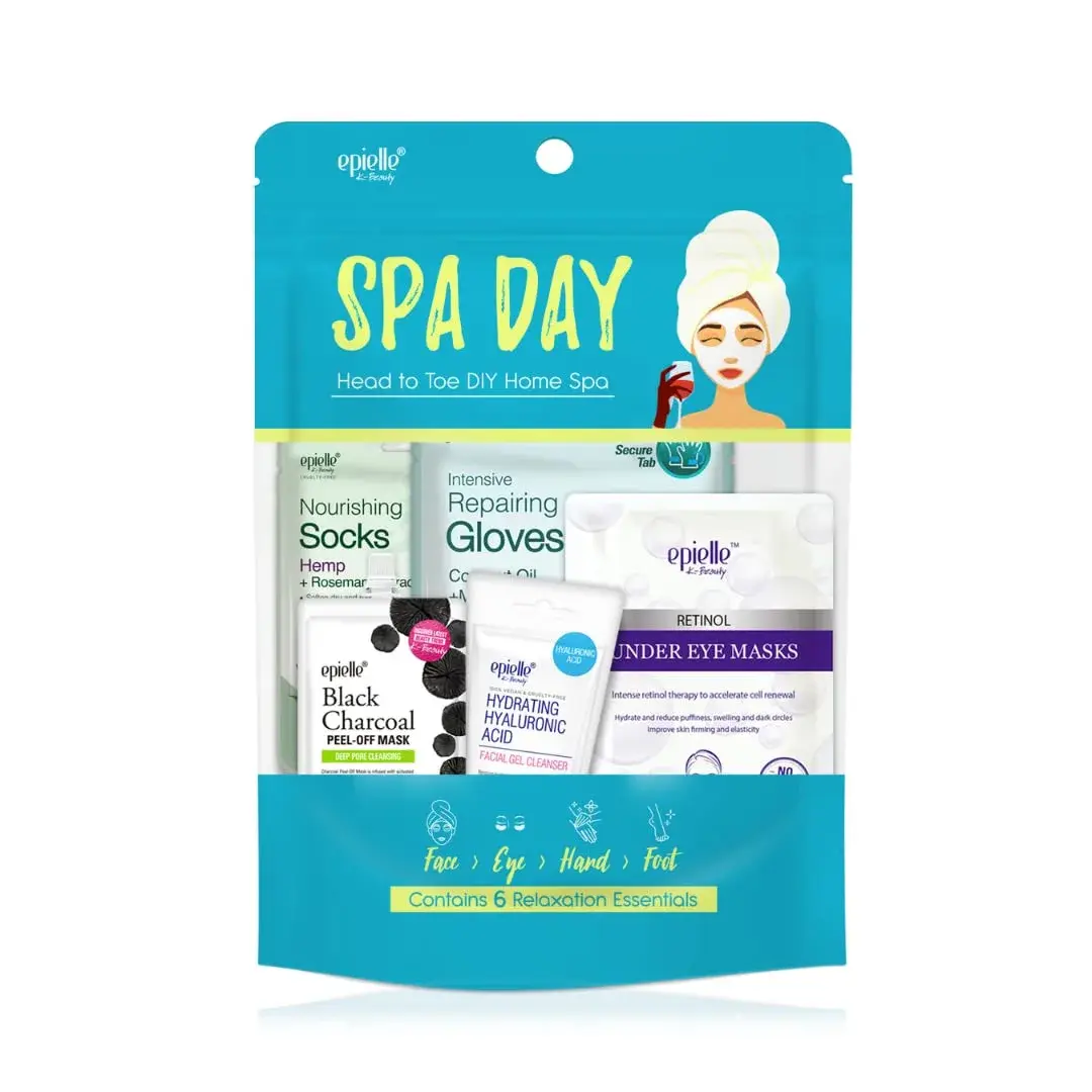 Epielle Spa Day Kit 6 Piece Set | Korean Skin Care Set for Radiant Skin - view 2
