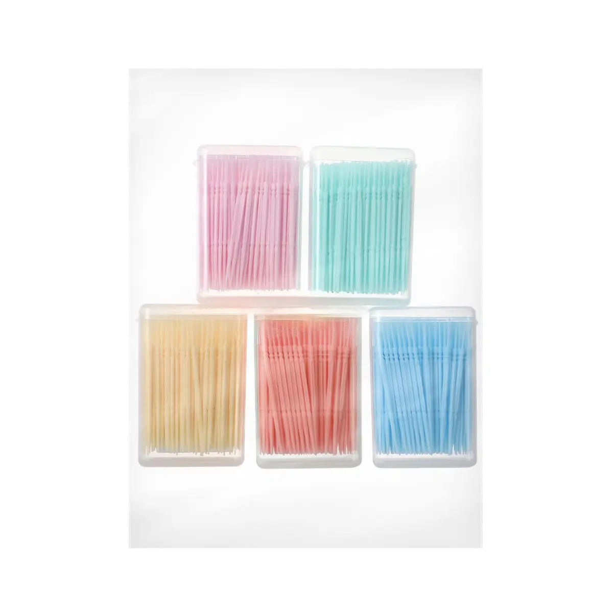EXCEART Disposable Interdental Toothpicks 1000pcs | Portable Oral Cleaner for Teeth & Gums - view 7