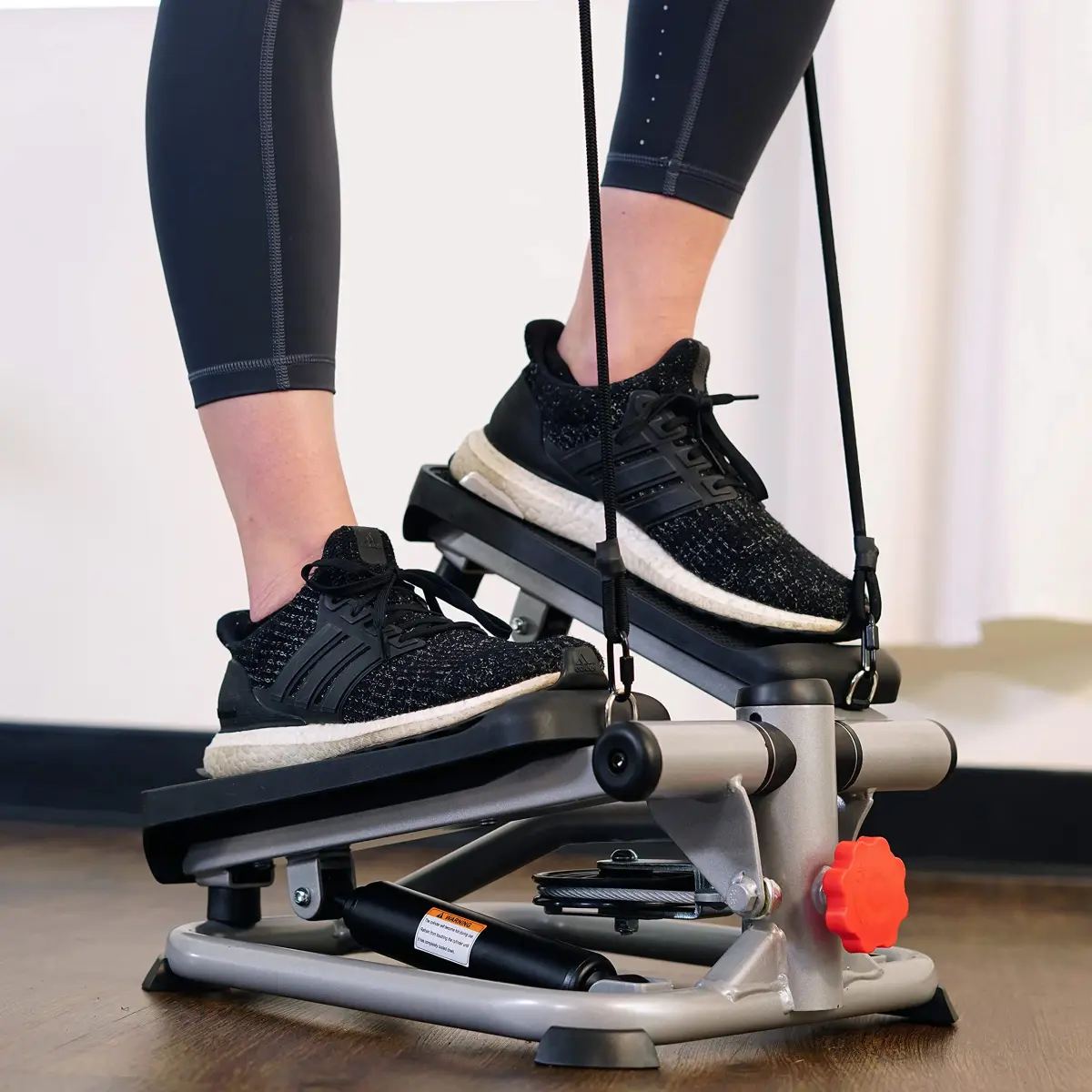 Sunny Health & Fitness Mini Stair Stepper w/Bands & Adjustable Step Height 16.2 lb (7.35 kg) - view 7