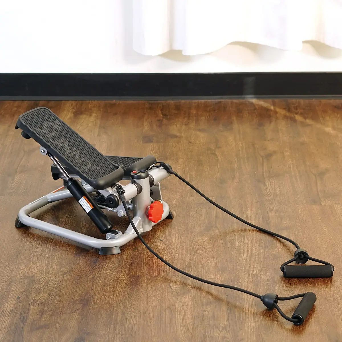 Sunny Health & Fitness Mini Stair Stepper w/Bands & Adjustable Step Height 16.2 lb (7.35 kg) - view 9