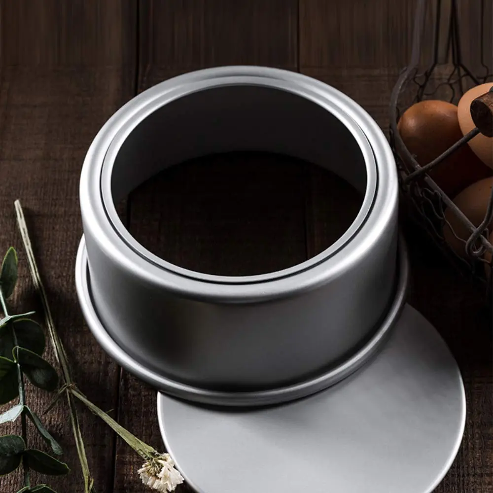 OUKEYI 10 Inch Round Cheesecake Pan with Removable Bottom | 25.4 cm (10 inches) Anodized Aluminum Baking Mold - view 4