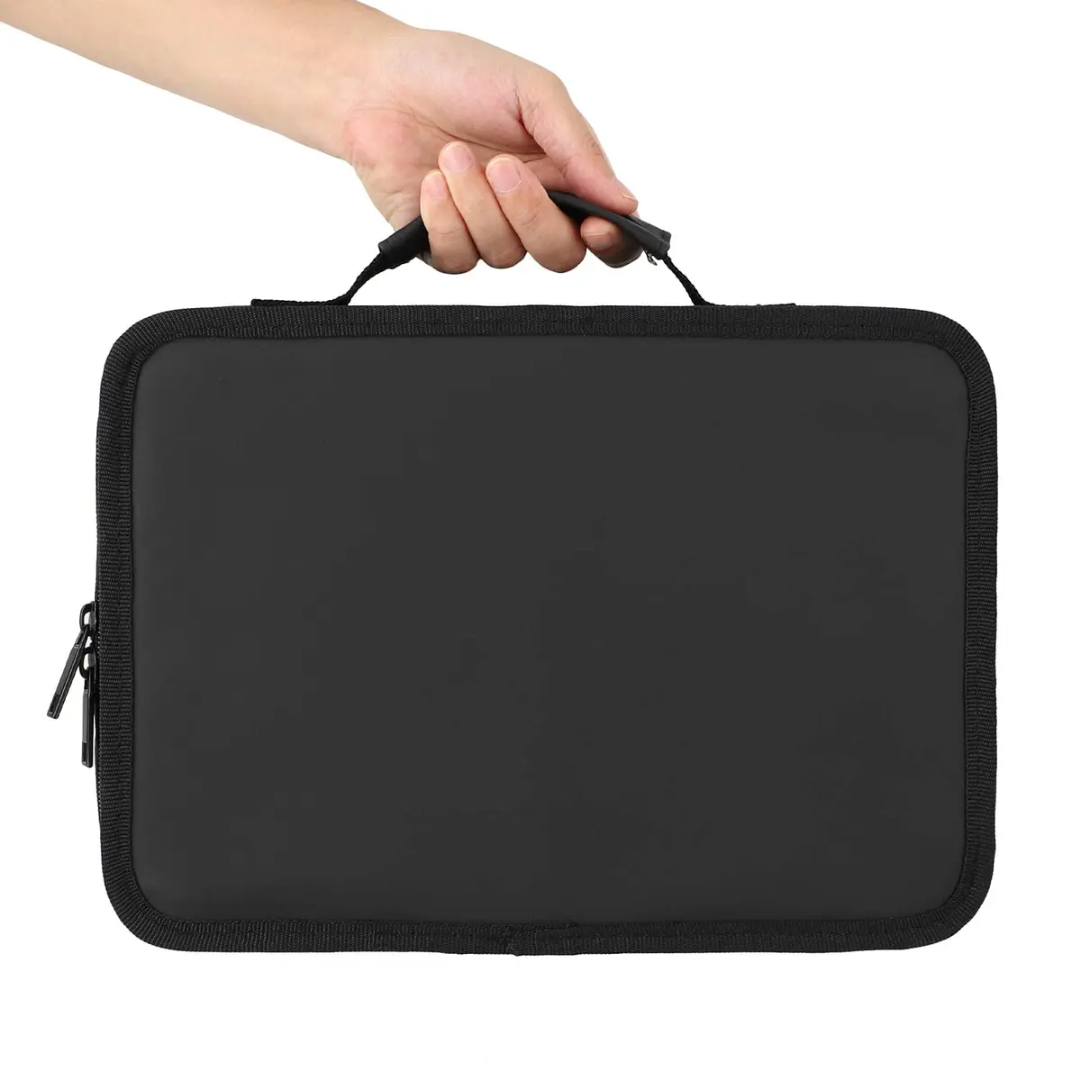 Segbeauty Barber Tool Bag, 30 x 21.5 x 8 cm | PU Leather Travel Makeup & Hair Kit Organizer - view 6