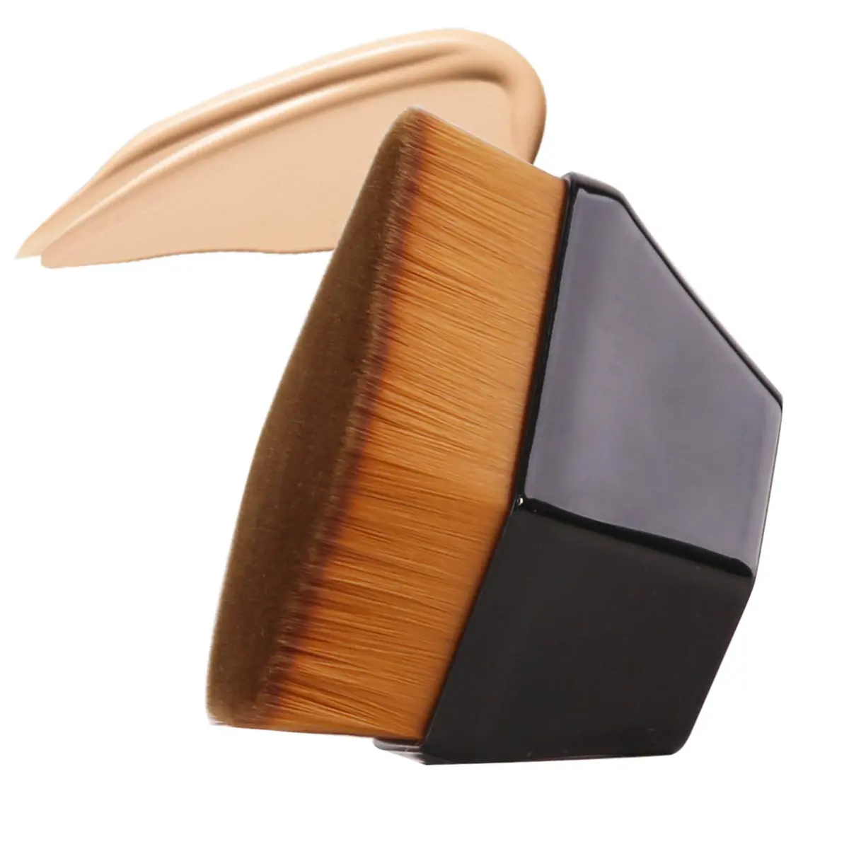 Daubigny Foundation Brush Iron Type for Face & Blush | Flawless Makeup Tool (Black) - main product image