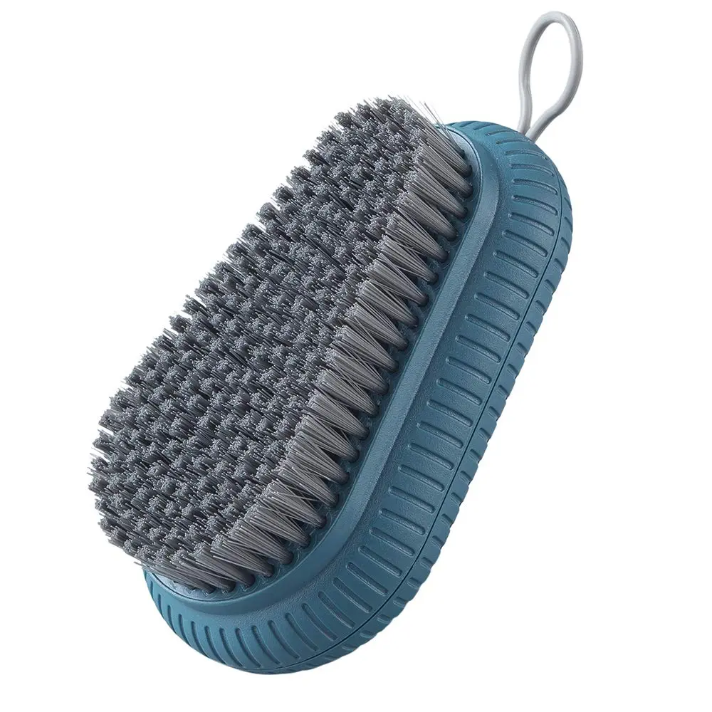 JIESHKE Scrub Brush | Soft Bristles for Laundry, Shoes & Household Cleaning | Blue - main product image