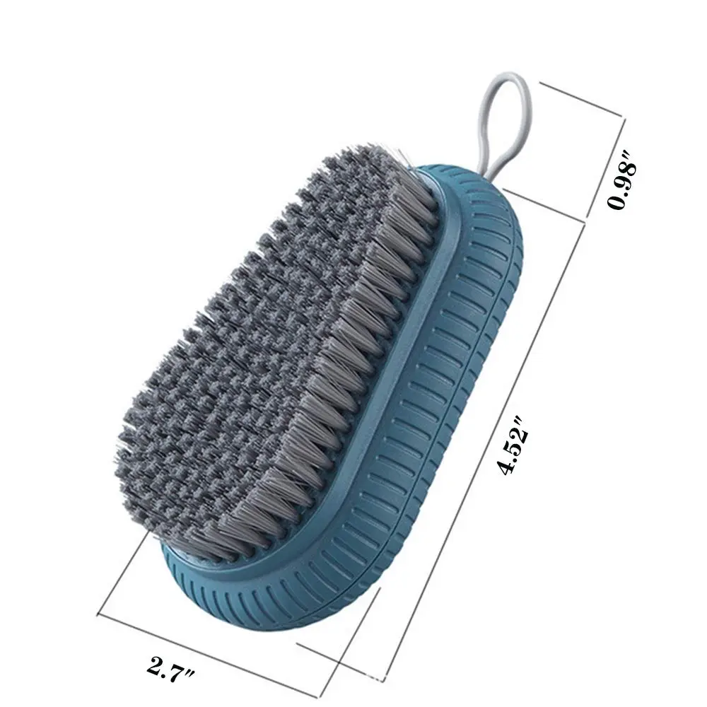 JIESHKE Scrub Brush | Soft Bristles for Laundry, Shoes & Household Cleaning | Blue - view 5