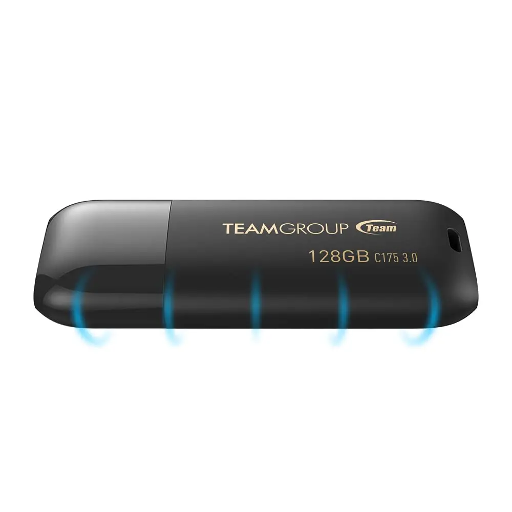 TEAMGROUP C175 64GB 3 Pack USB 3.2 Gen 1 Flash Drive | High-Speed Data Storage in Matte Black - view 5