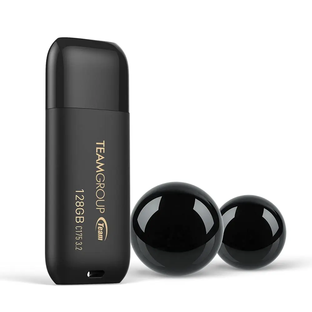 TEAMGROUP C175 64GB 3 Pack USB 3.2 Gen 1 Flash Drive | High-Speed Data Storage in Matte Black - view 8