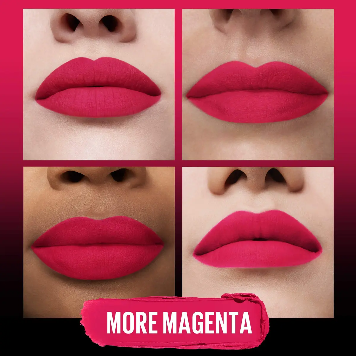 Maybelline Color Sensational Ultimatte Matte Lipstick 0.06oz | Non-Drying, Intense Magenta Pink - view 3