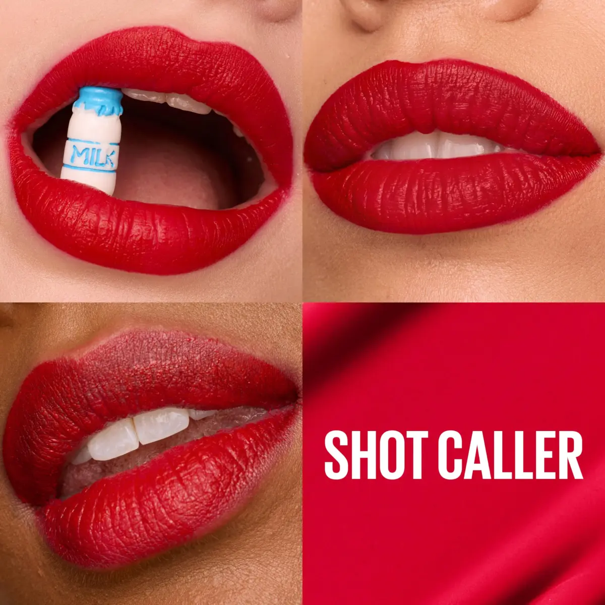 Maybelline Super Stay Matte Ink Liquid Lipstick in Shot Caller - Bright Pinky Red, 16-Hour Wear - view 2