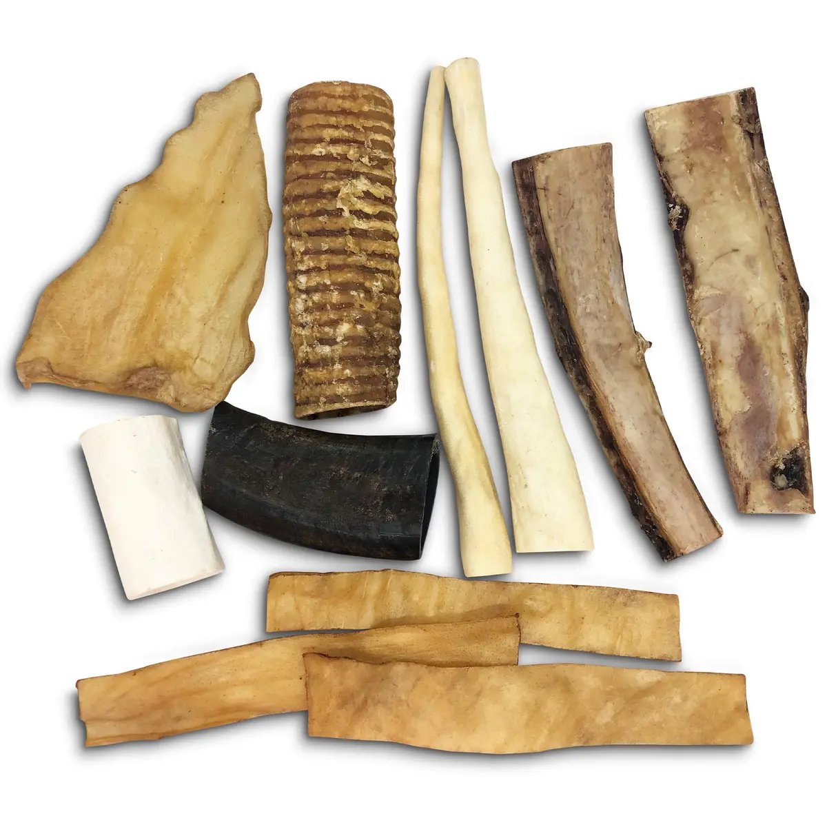 Wild Eats Water Buffalo Prime Bone Assortment Dog Chews 11 Pack, Grain Free | All Natural, Healthy & Grain Free Dog Treats - main product image